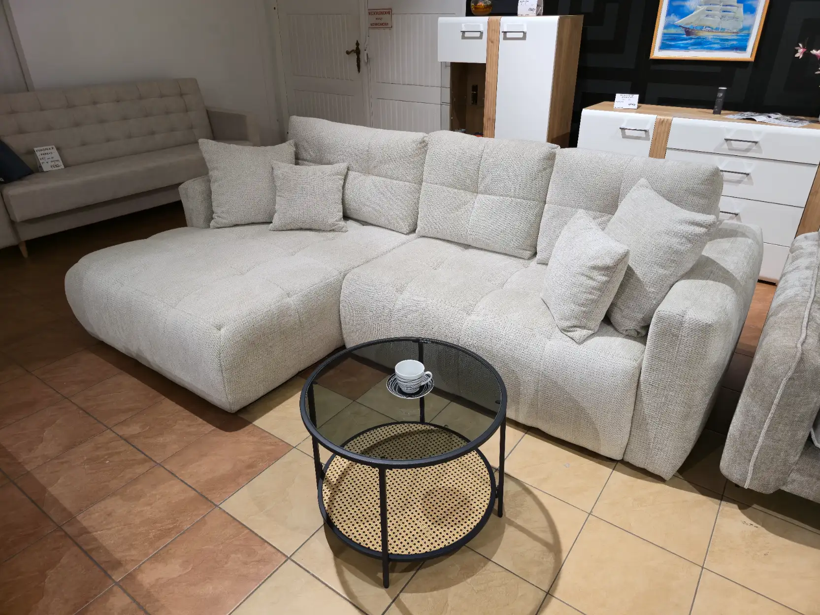 Gabi Meble Narożnik LONDON z funkcją spania 276 x 172 cm Gabi Meble Narożnik LONDON z funkcją spania 276 x 172 cm