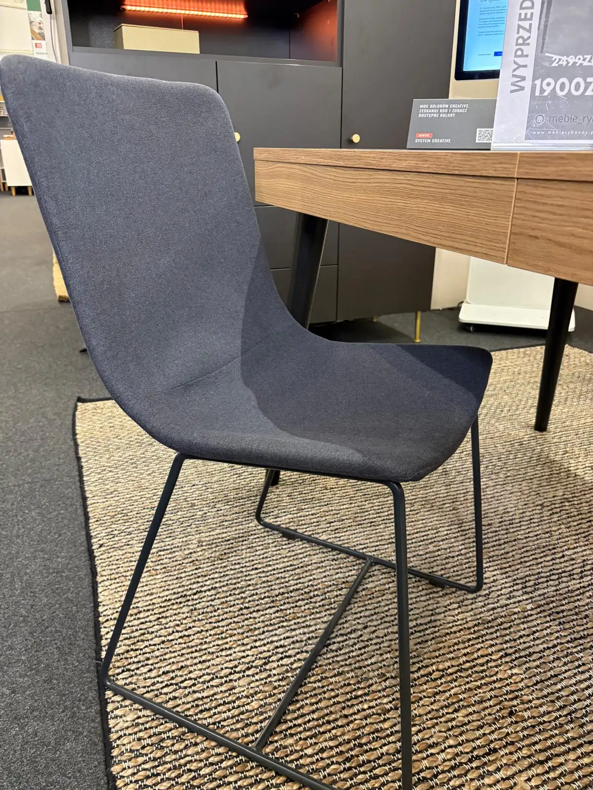 Vox Krzesło SHELL młodzieżowe szare Vox Krzesło SHELL młodzieżowe szare