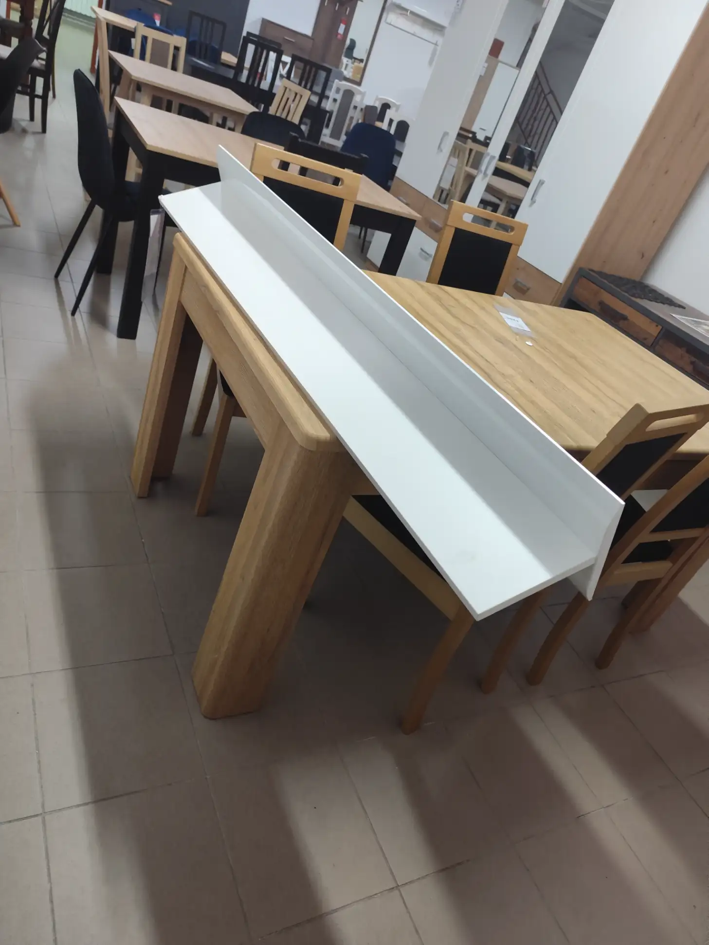 Black Red White Półka wisząca AZTECA TRIO 150 cm biały połysk Black Red White Półka wisząca AZTECA TRIO 150 cm biały połysk