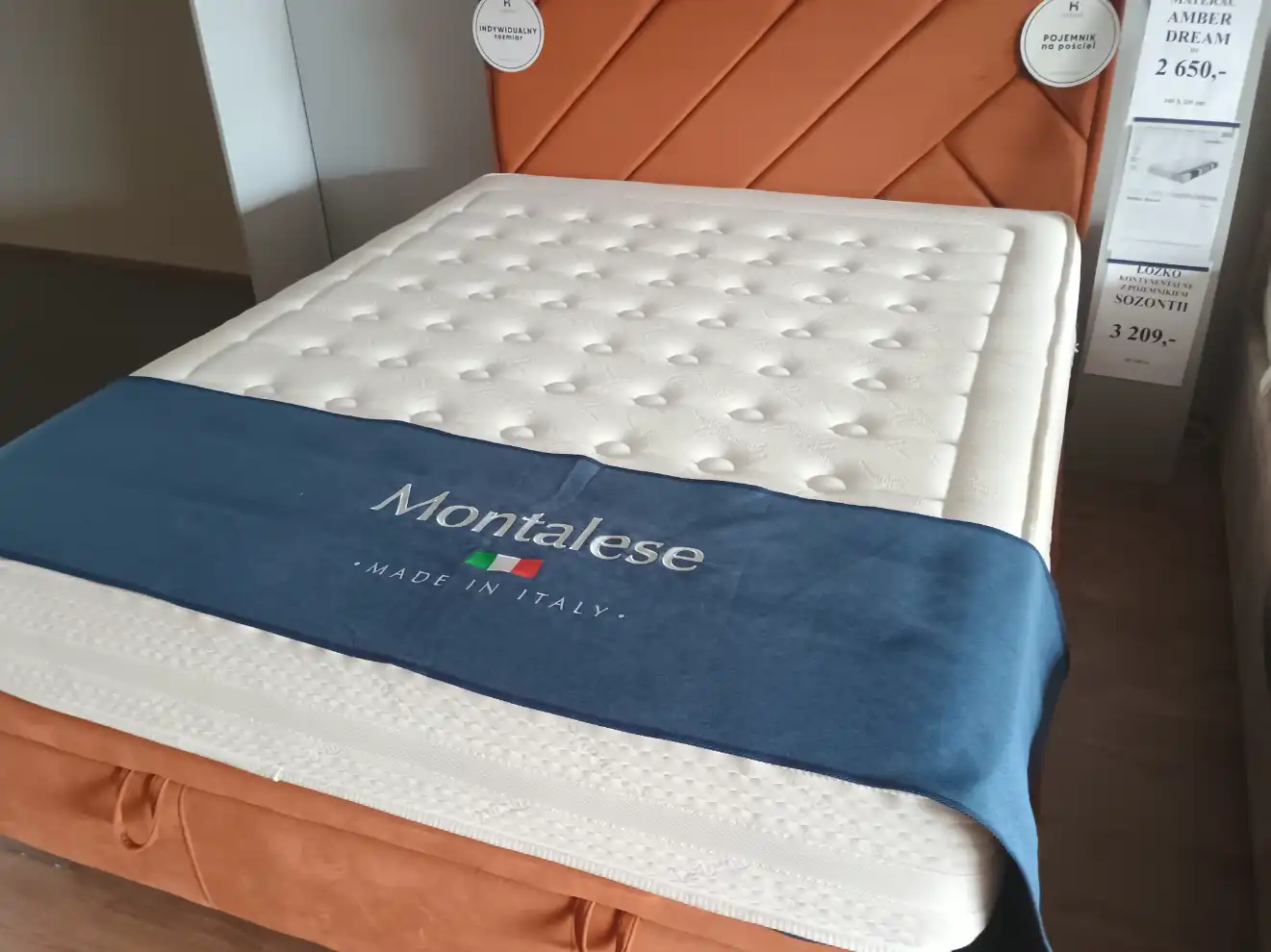 Per Dormire, kolekcja Montalese - materac BISCOTTO